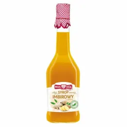 Syrop Imbirowy z Cytryną na Bazie Soku NFC 500 ml - Polska Róża