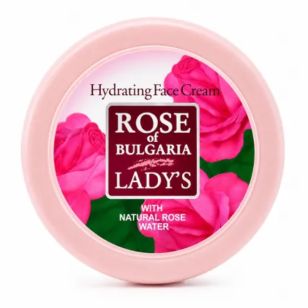 Krem Nawilżający do Twarzy Różany 100 ml - Rose of Bulgaria