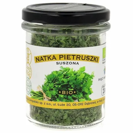 Natka Pietruszki Suszona BIO 20 g - Pięć Przemian