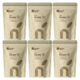 6 x Kasza Gryczana Niepalona 1 kg - Naturalnie Zdrowe