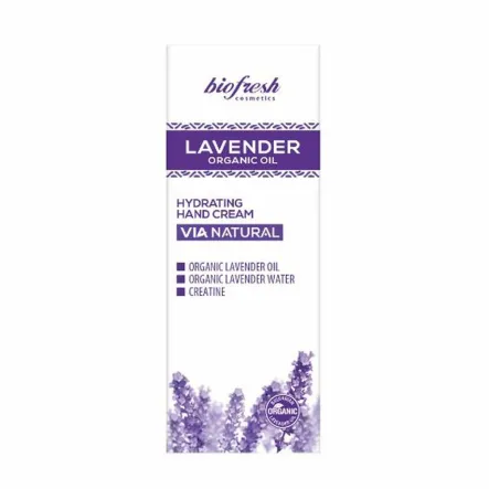 Krem Nawilżający do Rąk ORGANICZNA LAWENDA 50 ml - Bio Fresh
