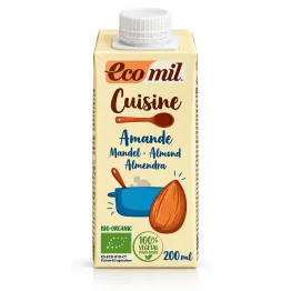 Śmietanka Migdałowa BIO do Gotowania Cuisine 200 ml - Ecomil