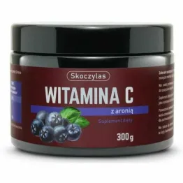 Witamina C z Aronią Proszek 300 g - Skoczylas