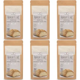 6 x Mieszanka do Wypieku Chleba Bezglutenowego Jasnego 440 g - Pięć Przemian