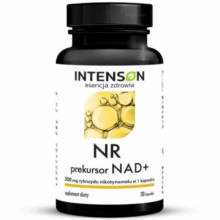 NR-Nad+ (NR Chlorek Rybozydu Nikotynamidu) 30 Kapsułek - Intenson