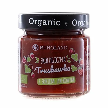 Truskawka z Sokiem Jabłkowym Eko 200 g - Runoland