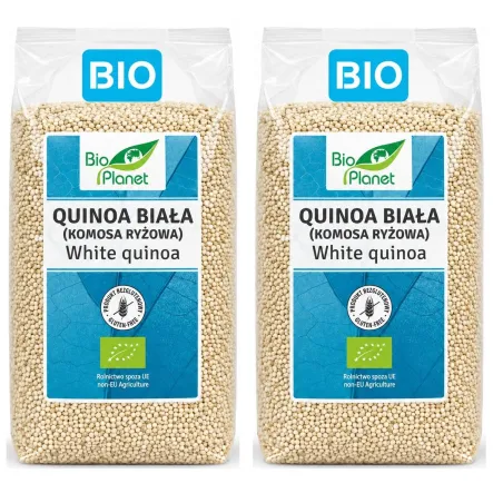 2 x Quinoa Biała (Komosa Ryżowa) Bezglutenowa BIO 500 g - Bio Planet