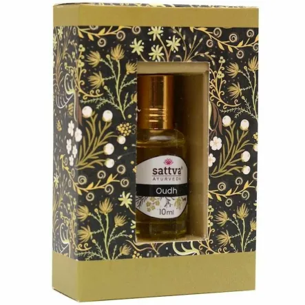 Indyjskie Perfumy w Olejku Oudh Roll-On 10 ml - Sattva