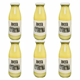 6 x Sok z Cytryny Złocista Cytryna 250 ml - Sadvit