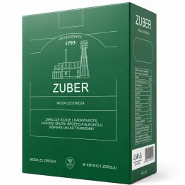 Zuber - Karton 3 l - Woda Lecznicza - Kryniczanka