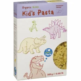Makaron Dla Dzieci Dinozaury Bio 300 g - Alb-Gold