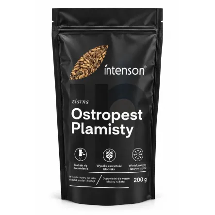 Ostropest Plamisty Ziarno 200 g - Intenson