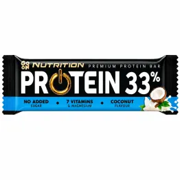 Baton Proteinowy 33% Kokosowy 50 g - GO ON Nutrition