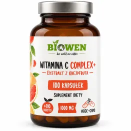 Witamina C Complex+ z Ekstraktem z Grejpfruta 100 Kapsułek – Biowen