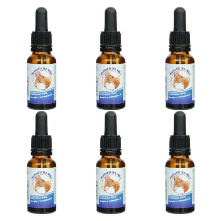 6 x Witamina K2MK7 Krople NattoFit 20 ml - Proved