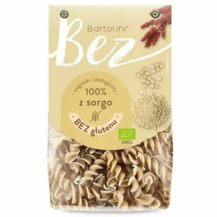 Makaron z Sorgo Świderki Bezglutenowy Bio 250 g - Bartolini