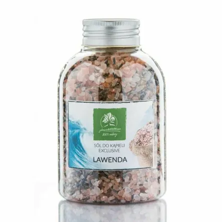 Sól do Kąpieli z Lawendą 600 g - Zdrowie Natury