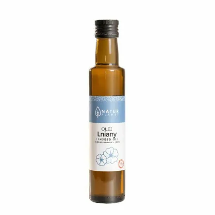 Olej Lniany Nierafinowany 500 ml - Natur Planet