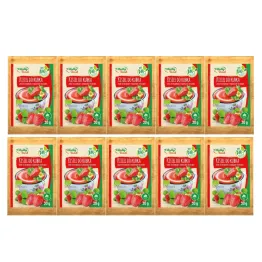 10 x Bio Kisiel do Kubka Smak Truskawkowy z Kawałkami Truskawek 30 g - Vitally Food