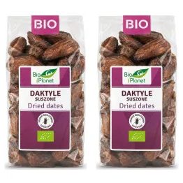 2 x Daktyle Bez Pestek Suszone Bezglutenowe Bio 400 g - Bio Planet