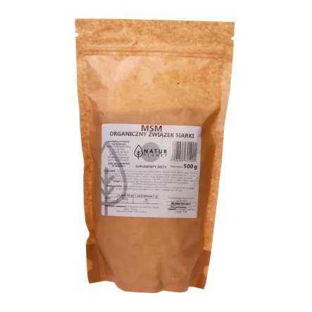 MSM Organiczny Związek Siarki 500 g - Natur Planet 
