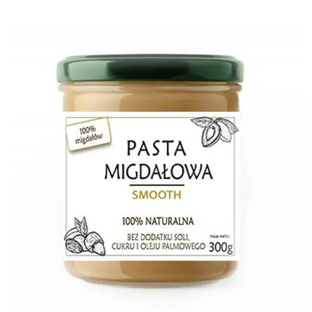 Pasta Migdałowa Smooth 300 g - Vitafarm