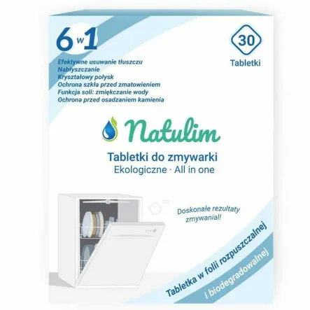 Eko Tabletki do Zmywarki 6w1 30 sztuk - Natulim