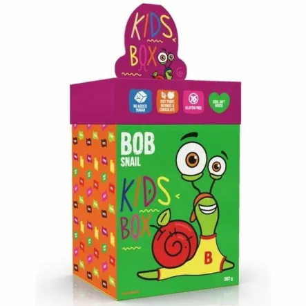 Kids Box Przekąski z Zabawką 382 g - Bob Snail