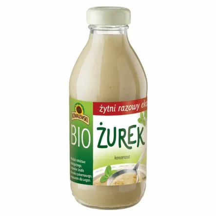 Żurek Żytni Razowy Koncentrat Bio 320 ml - Kowalewski