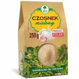 Czosnek Mielony Polski 250 g - Dary Natury