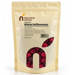 Wiśnia Cała Liofilizowana 100 g - Naturalnie Zdrowe