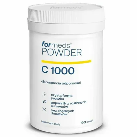 Witamina C 1000 Proszek 90 g (90 Porcji) - Formeds