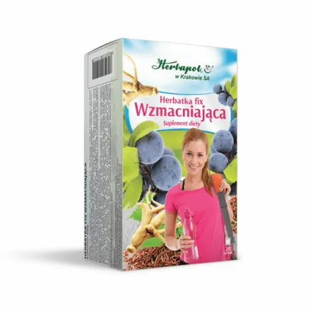 Herbatka Wzmacniająca FIX 40 g (20x 2 g) - Herbapol Kraków