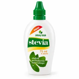 Stevia w Płynie 75 ml - Zielony Listek