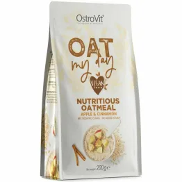 Owsianka o Smaku Jabłkowym z Cynamonem Oat My Day Apple and  Cinnamon 200 g - OstroVit