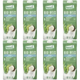 8 x Napój Ryżowo-Kokosowy Bezglutenowy Bio 1 l UHT Natumi