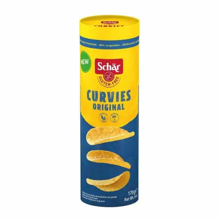 Chipsy Ziemniaczane Naturalne Bezglutenowe 170 g Schar
