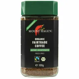 Kawa Rozpuszczalna Bezkofeinowa Fair Trade Bio 100 g - Mount Hagen