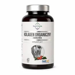 Kolagen Organiczny z Dziką Różą 60 Kapsułek - Soul Farm