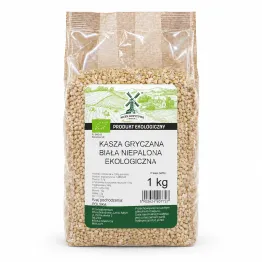 Kasza Gryczana Biała Niepalona Ekologiczna 1 kg - Młyn Kopytowa