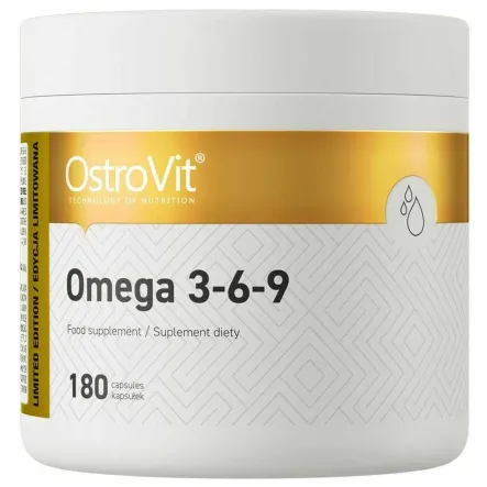 Omega 3-6-9 180 Kapsułek - OstroVit