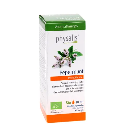 Olejek Eteryczny Pepermunt Mięta Pieprzowa Bio 10 ml Physalis