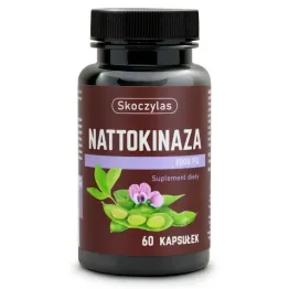 Nattokinaza 2000 FU 60 Kapsułek - Skoczylas