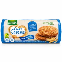 Ciastka Pełnoziarniste z Płatkami Owsianymi Bez Dodatku Cukrów 280 g - Gullon