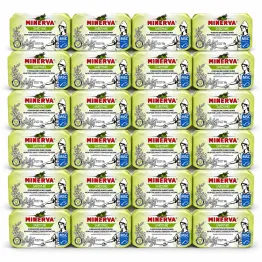 24 x Sardynki MSC w Bio Oliwie z Oliwek 120 g (85 g) - Minerva