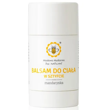 Balsam do Ciała w Sztyfcie Mandarynka 55 g - Miodowa Mydlarnia