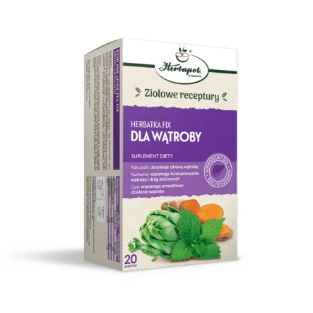Herbatka Dla Wątroby FIX 40 g (20x 2 g) - Herbapol Kraków