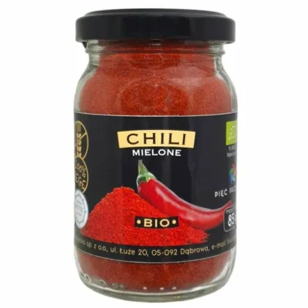 Chili Mielone BIO 85 g - Pięć Przemian