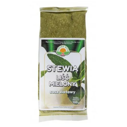 Stewia Liść Mielony 100 g - Natura Wita