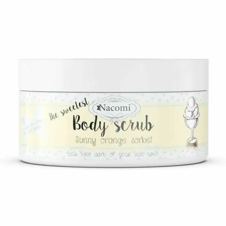 Peeling do Ciała Pomarańczowy Sorbet 125 g - Nacomi